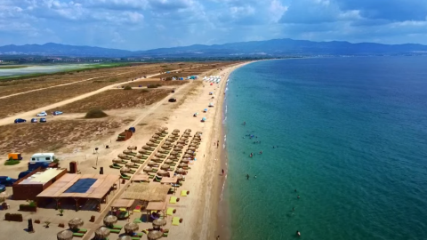 Plaja Agios Mamas, Chalkidiki