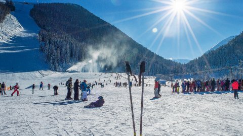 Bansko de la vârf la vale