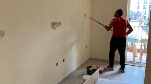 Vopsirea apartamentului și repararea cazanului în 3 zile