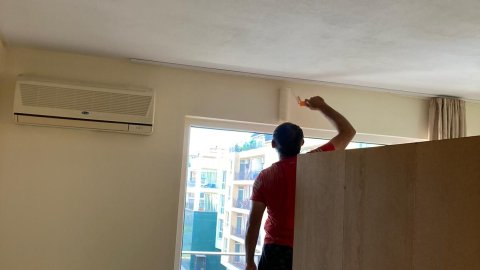 Vopsirea apartamentului și repararea cazanului în 3 zile